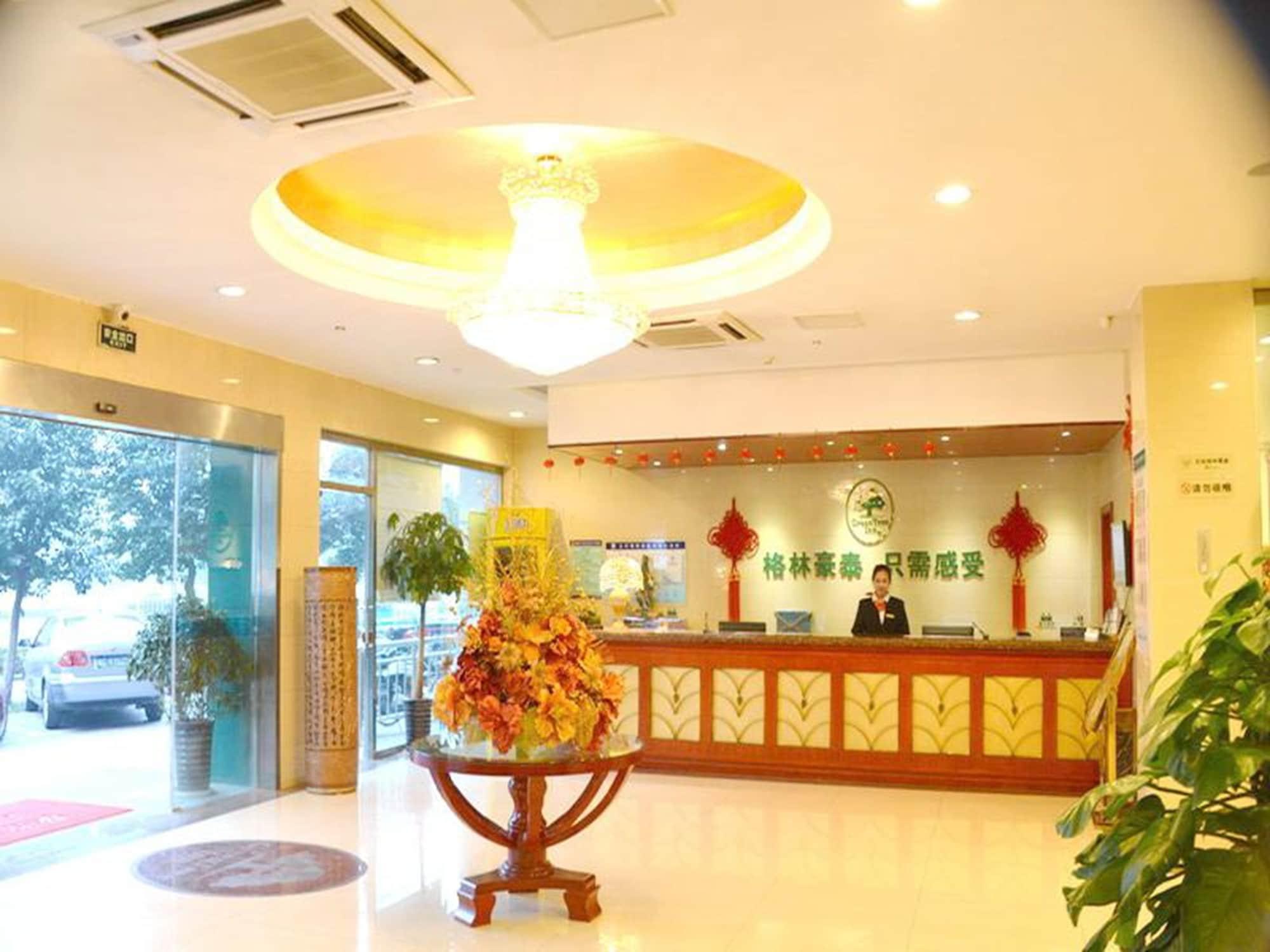 Greentree Inn Anhui Bengbu Longhu Express Hotel Екстер'єр фото