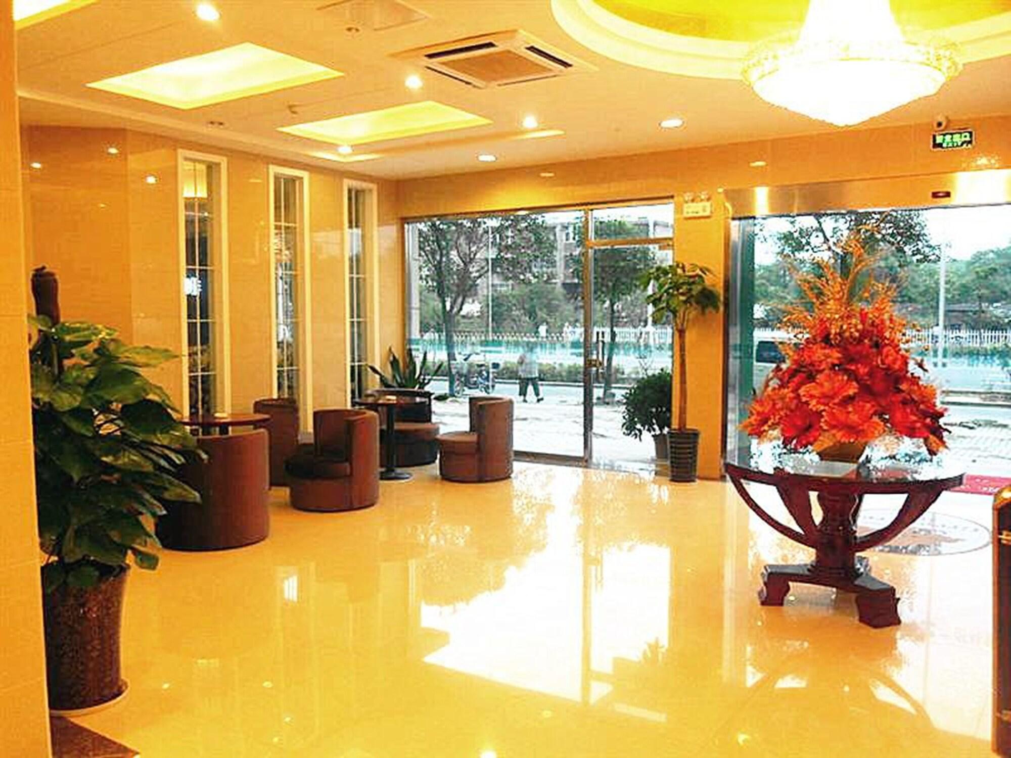 Greentree Inn Anhui Bengbu Longhu Express Hotel Екстер'єр фото